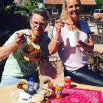 Pannenkoek Pasta-Stijl