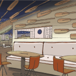 Impressie brasserie